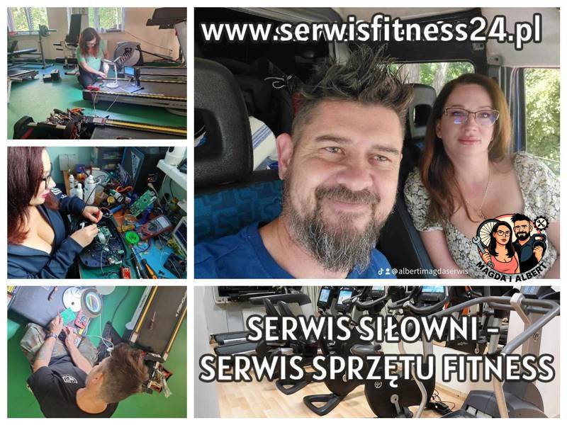 Mobilny serwis i naprawa sprzętu fitness Kalisz siłownia, klub, dom
